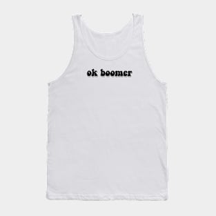 ok boomer double shadows Tank Top